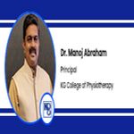 Interview Dr Manoj Abraham Principal at KG College of Physiotherapy Coimbatore